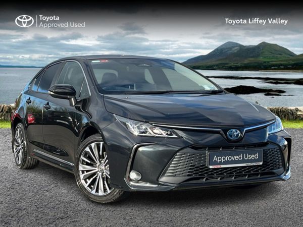 Toyota Corolla Saloon, Petrol Hybrid, 2024, Black