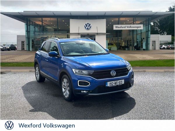 Volkswagen T-Roc SUV, Petrol, 2019, Blue