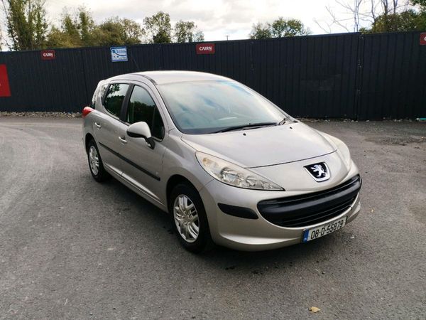 Peugeot 207 Estate, Petrol, 2008, Silver