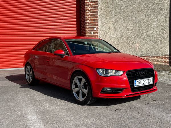Audi A3 Saloon, Diesel, 2015, Red