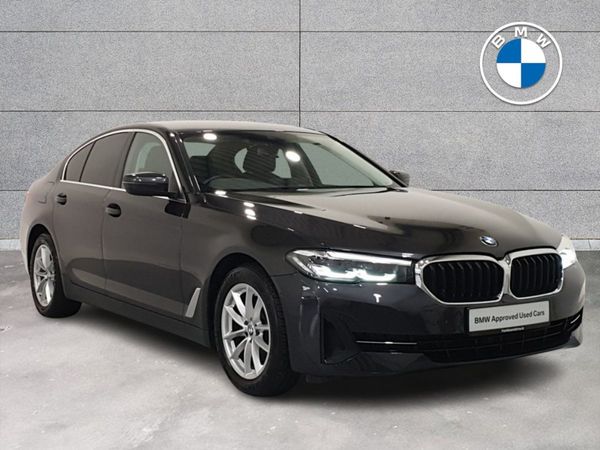 BMW 5-Series Saloon, Diesel Hybrid, 2021, Grey