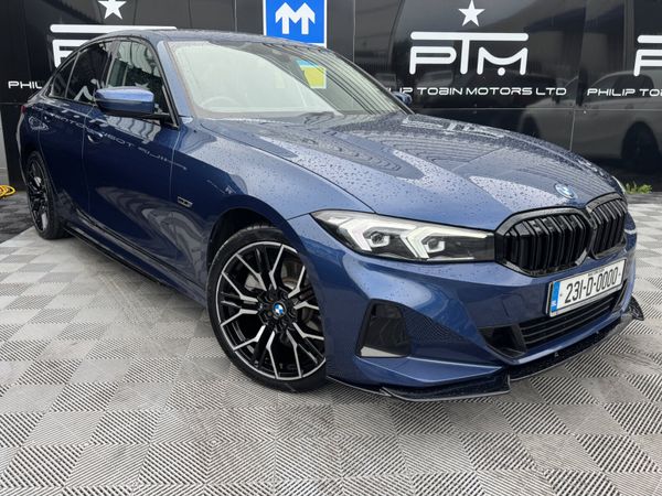 BMW 3-Series Saloon, Petrol Plug-in Hybrid, 2023, Blue