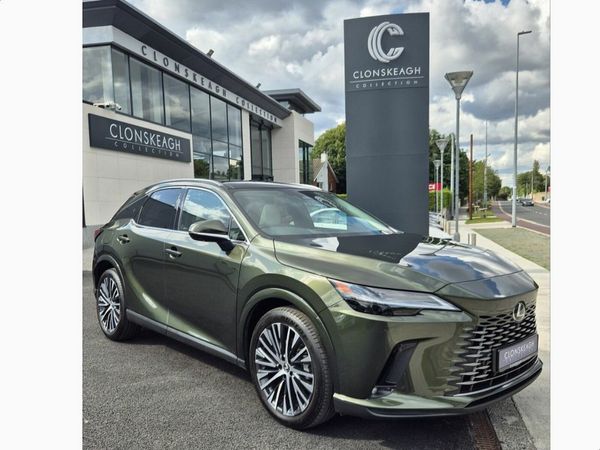 Lexus RX450H+ SUV, Petrol Plug-in Hybrid, 2023, Green