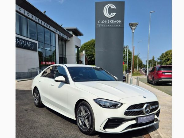 Mercedes-Benz C-Class Saloon, Petrol Plug-in Hybrid, 2025, White