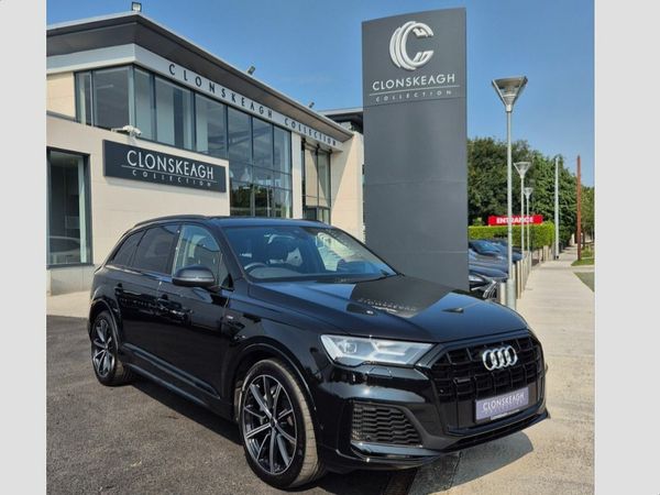 Audi Q7 SUV, Petrol Plug-in Hybrid, 2024, Black