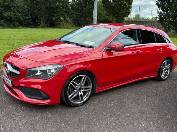 Mercedes-Benz CLA Estate, Petrol, 2018, Red