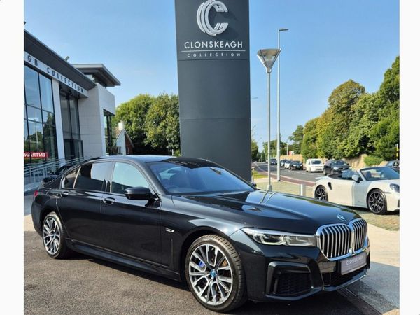 BMW 7-Series Saloon, Petrol Plug-in Hybrid, 2022, Black