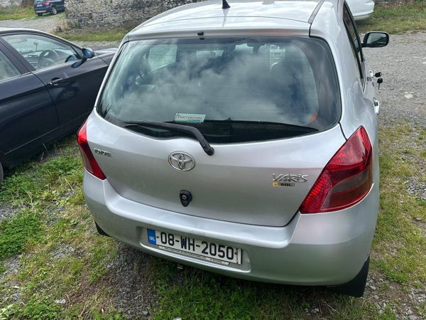 Toyota Yaris Hatchback, Petrol, 2008, Silver