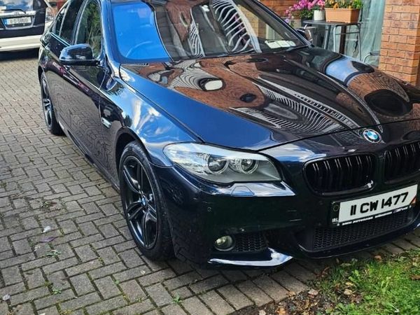 BMW 5-Series Saloon, Diesel, 2011, Black