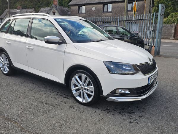 Skoda Fabia Estate, Petrol, 2017, White