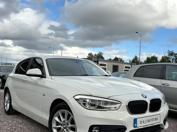 BMW 1-Series Hatchback, Diesel, 2017, White