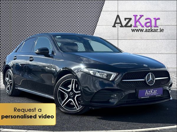 Mercedes-Benz A-Class Saloon, Petrol Plug-in Hybrid, 2021, Black