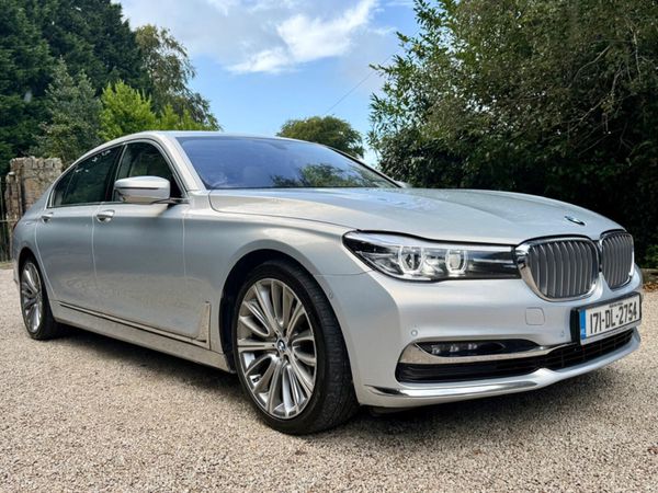 BMW 7-Series Saloon, Diesel, 2017, Silver
