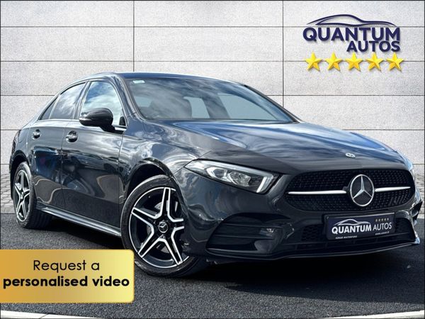 Mercedes-Benz A-Class Saloon, Petrol Plug-in Hybrid, 2021, Black