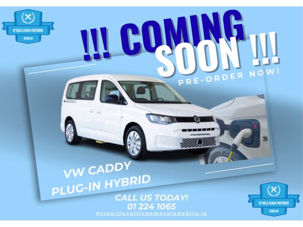 Volkswagen Caddy MPV, Petrol Plug-in Hybrid, 2026, White