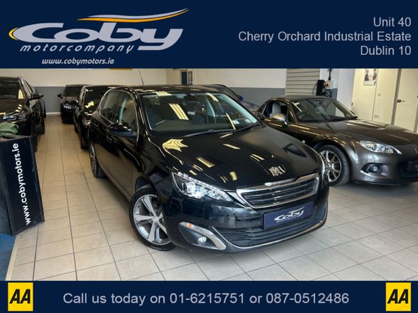 Peugeot 308 Hatchback, Diesel, 2014, Black