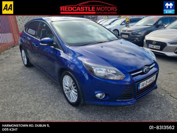 Ford Focus Hatchback, Petrol, 2014, Blue