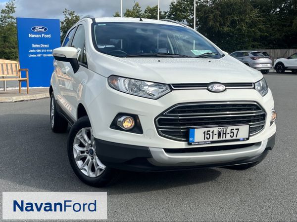 Ford EcoSport Hatchback, Diesel, 2015, White
