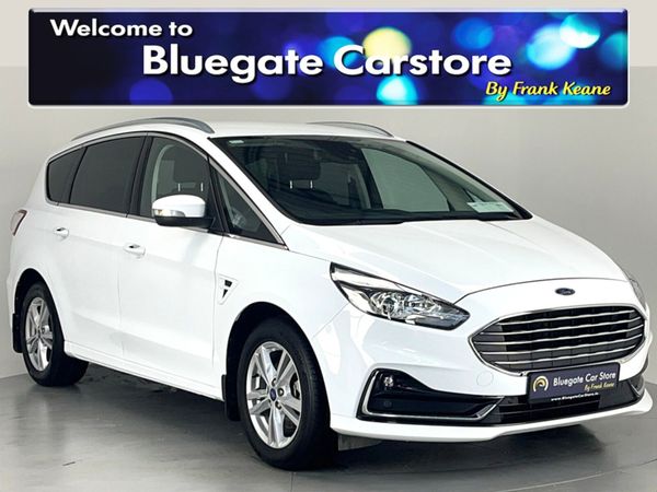 Ford S-Max MPV, Petrol Hybrid, 2023, White