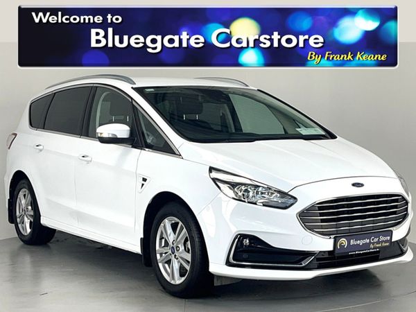 Ford S-Max MPV, Petrol Hybrid, 2023, White