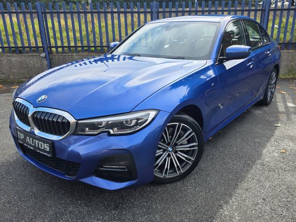BMW 3-Series Saloon, Petrol Hybrid, 2021, Blue
