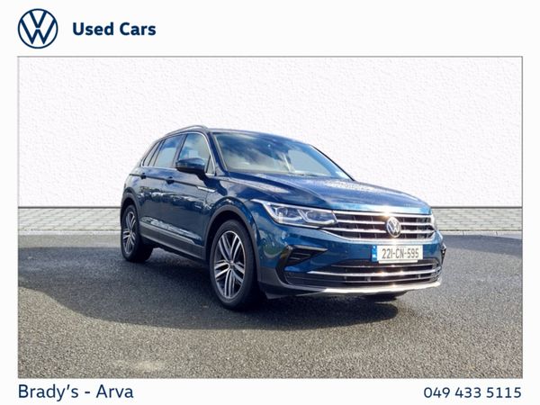 Volkswagen Tiguan SUV, Diesel, 2022, Blue