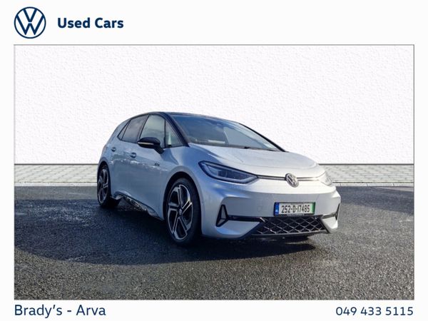 Volkswagen ID.3 Hatchback, Electric, 2025, Silver