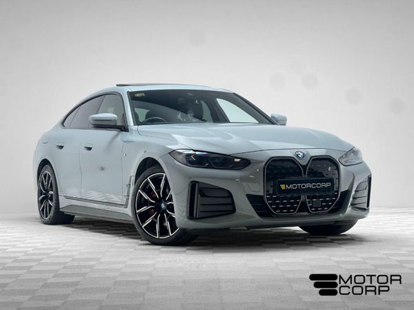 BMW i4 Coupe, Electric, 2022, Grey