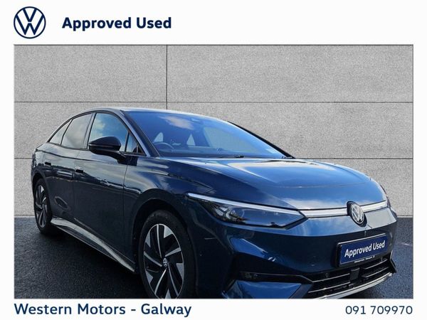 Volkswagen ID.7 Hatchback, Electric, 2025, Blue