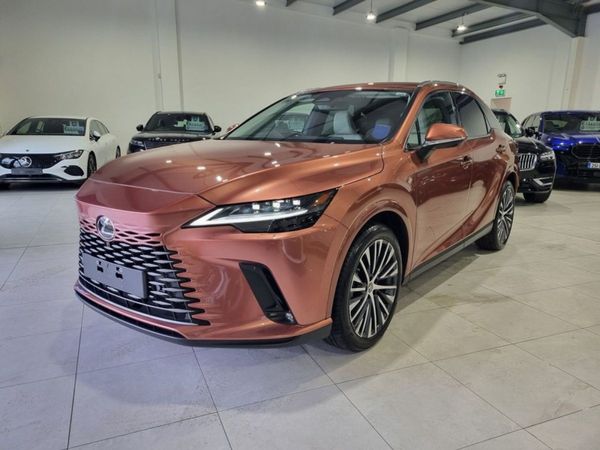 Lexus RX450H SUV, Hybrid, 2024, Gold