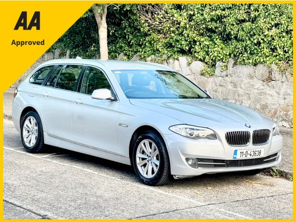 BMW 5-Series Estate, Diesel, 2011, Silver
