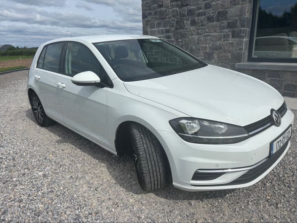 Volkswagen Golf Hatchback, Diesel, 2017, White