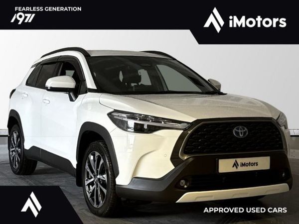 Toyota Corolla Cross SUV, Hybrid, 2023, White