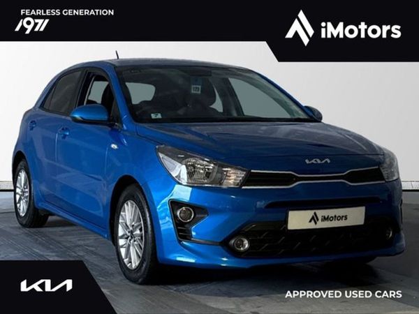 Kia Rio Hatchback, Petrol, 2023, Blue