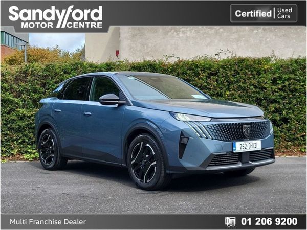 Peugeot 3008 SUV, Electric, 2025, Blue