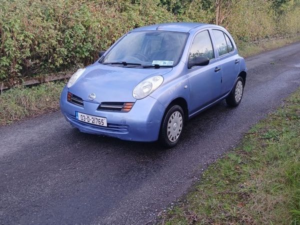 Nissan Micra Hatchback, Petrol, 2003, Blue