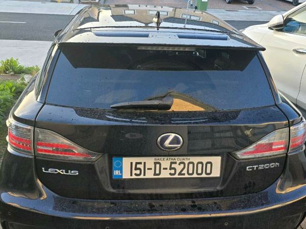 Lexus CT Hatchback, Petrol Hybrid, 2015, Black