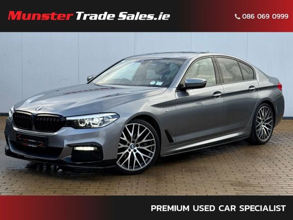 BMW 5-Series Saloon, Diesel, 2017, Grey