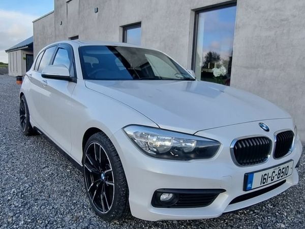 BMW 1-Series Hatchback, Diesel, 2016, White