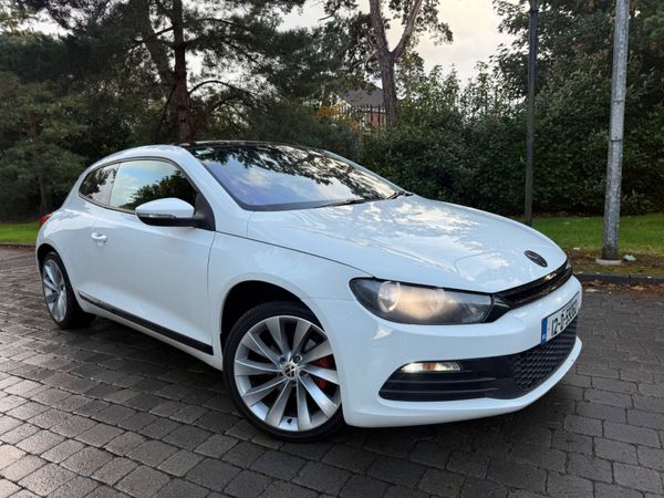 Volkswagen Scirocco Hatchback, Petrol, 2012, White