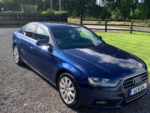 Audi A4 Saloon, Diesel, 2014, Blue