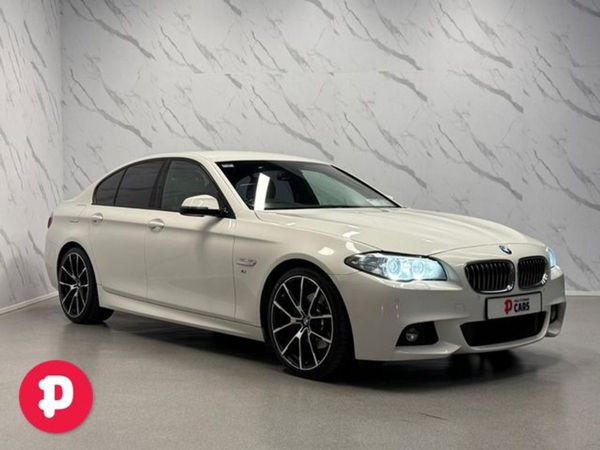 BMW 5-Series Saloon, Diesel, 2016, White