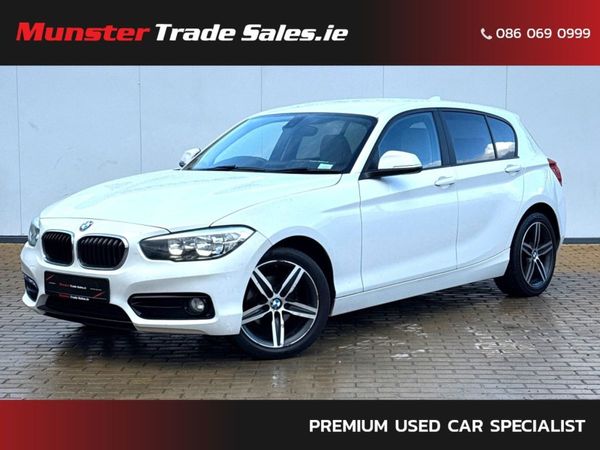 BMW 1-Series Estate, Diesel, 2019, White