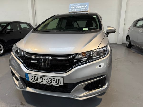 Honda Fit Hatchback, Petrol Hybrid, 2020, Silver