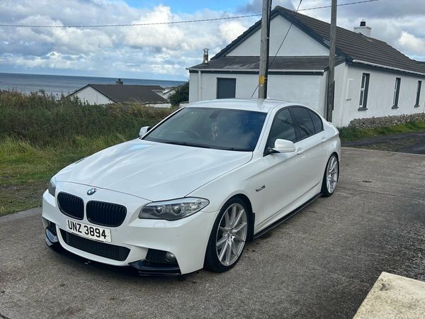 BMW 5-Series Saloon, Diesel, 2012, White