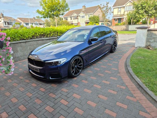 BMW 5-Series Saloon, Diesel, 2019, Blue