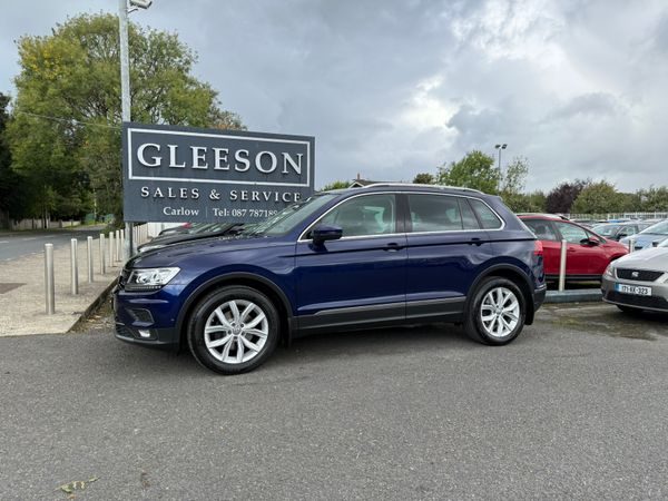 Volkswagen Tiguan SUV, Diesel, 2018, Blue