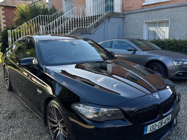 BMW 5-Series Saloon, Diesel, 2013, Black