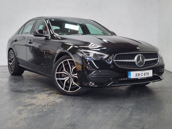 Mercedes-Benz C-Class Saloon, Petrol Hybrid, 2023, Black