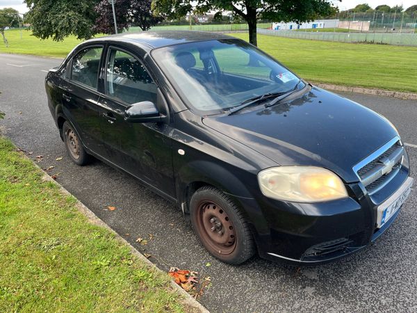 Chevrolet Aveo Saloon, Petrol, 2011, Black